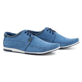 KOMODO Zapatos Mocasines de hombre 875 azul 2