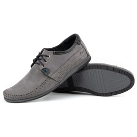 KOMODO Zapatos Mocasines de hombre 875 gris 3