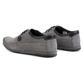 KOMODO Zapatos Mocasines de hombre 875 gris 5