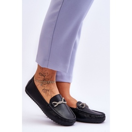 FC3 Mocasines sin cordones de mujer con adorno de purpurina Negro This Moment 7