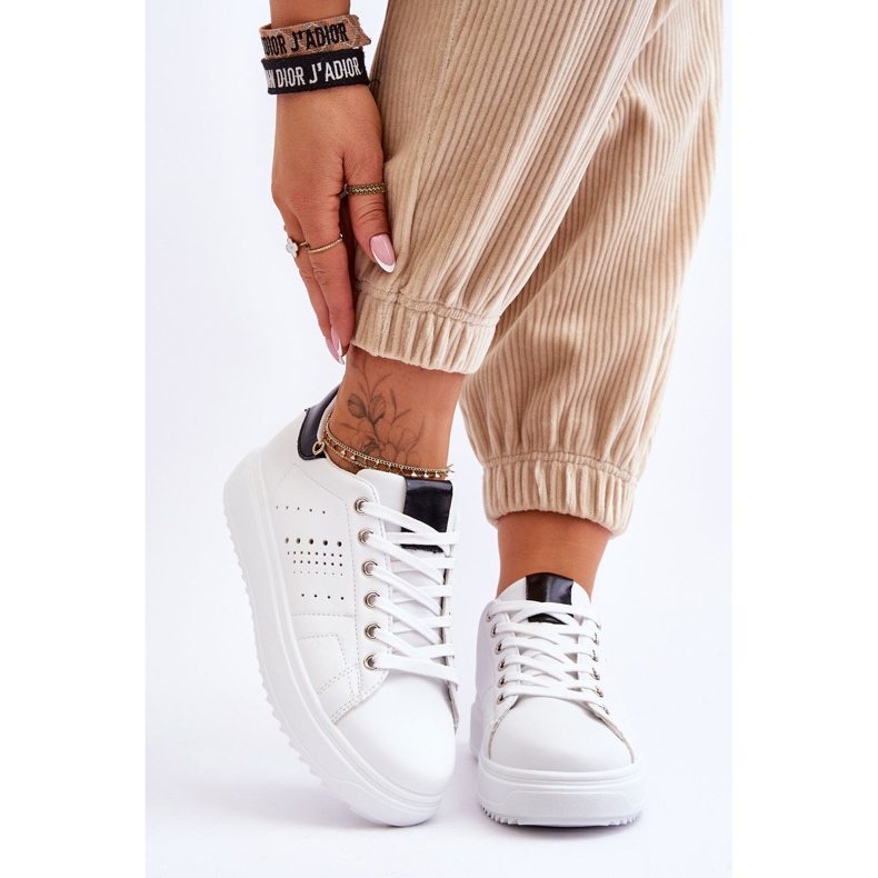 Deportivas de Mujer Blanco y Negro Be First! 1 Deportivas de Mujer Blanco y Negro Be First! 1