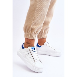 Deportivas de Mujer Blancas y Azules Be First! blanco 2