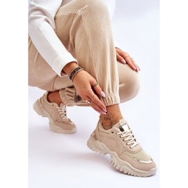 Zapatillas Clásicas Plataforma Beige Need It 5