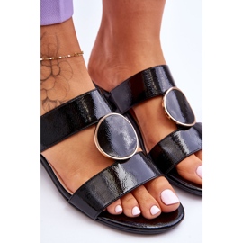 Elegantes Tacones Altos Sergio Leone KL310 Negro 4
