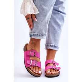 FB1 Pantuflas Slip-On Fucsia Destino Mujer rosa 1