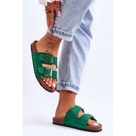 FB1 Pantuflas Mujer Destino Verde 4