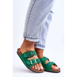 FB1 Pantuflas Mujer Destino Verde 5