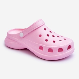 PG2 Chanclas De Espuma Crocs Con Suela Gruesa Pink Katniss rosa 1
