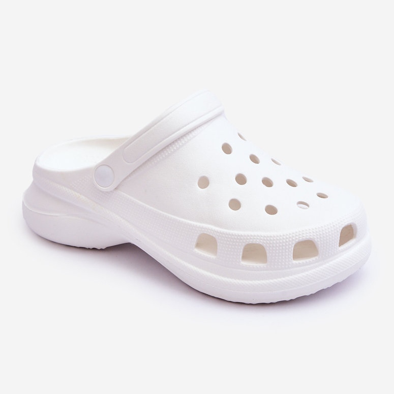 PG2 Pantuflas De Espuma Crocs Con Suela Gruesa Blanco Katniss 1
