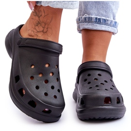 PG2 Chanclas De Espuma Crocs Con Suela Gruesa Black Katniss negro 8