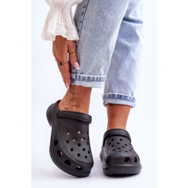 PG2 Chanclas De Espuma Crocs Con Suela Gruesa Black Katniss negro 4
