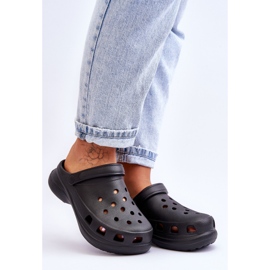 PG2 Chanclas De Espuma Crocs Con Suela Gruesa Black Katniss negro 3