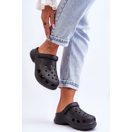 PG2 Chanclas De Espuma Crocs Con Suela Gruesa Black Katniss negro 7