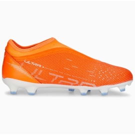 Zapatillas de fútbol Puma Ultra Match Ll FG/AG 107229 01 naranja naranjas y rojos 1