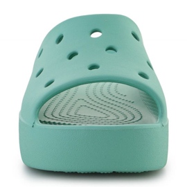 Crocs Classic Plataforma Slide W 208180-3UG verde 1