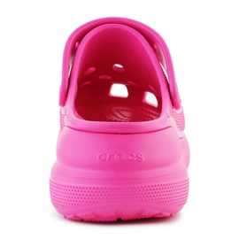 Zuecos Crocs Classic Crush W 207521-6UB rosado 1