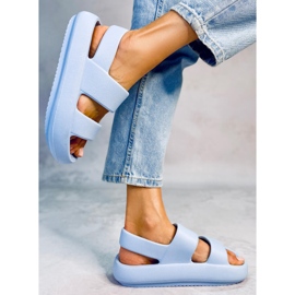 Sandalias de goma azul Boddie 3