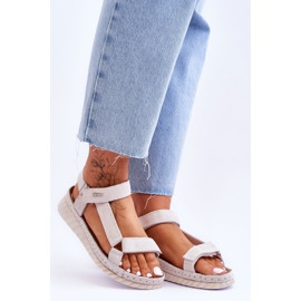 Sandalias Ante Velcro Big Star LL276014 beige 6
