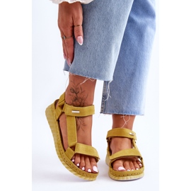 Sandalias Velcro Ante Big Star LL276013 Amarillo 1