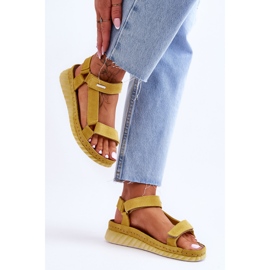 Sandalias Velcro Ante Big Star LL276013 Amarillo 3
