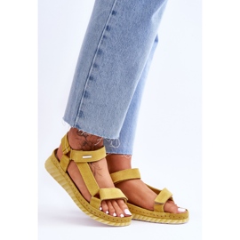 Sandalias Velcro Ante Big Star LL276013 Amarillo 6