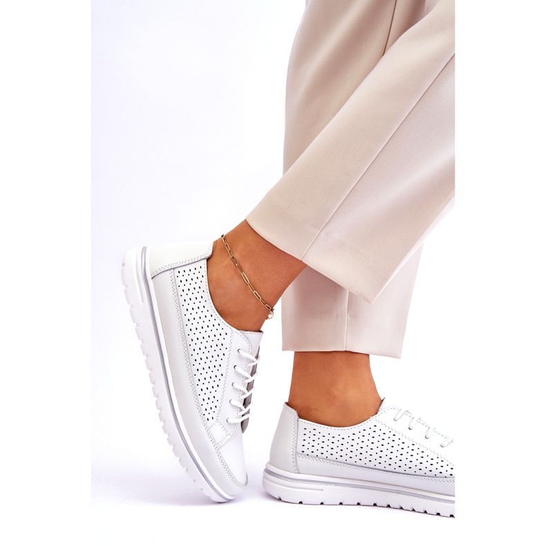 Vinceza Deportivas Mujer Piel Deportivas Deportivas Blancas Elami blanco 2