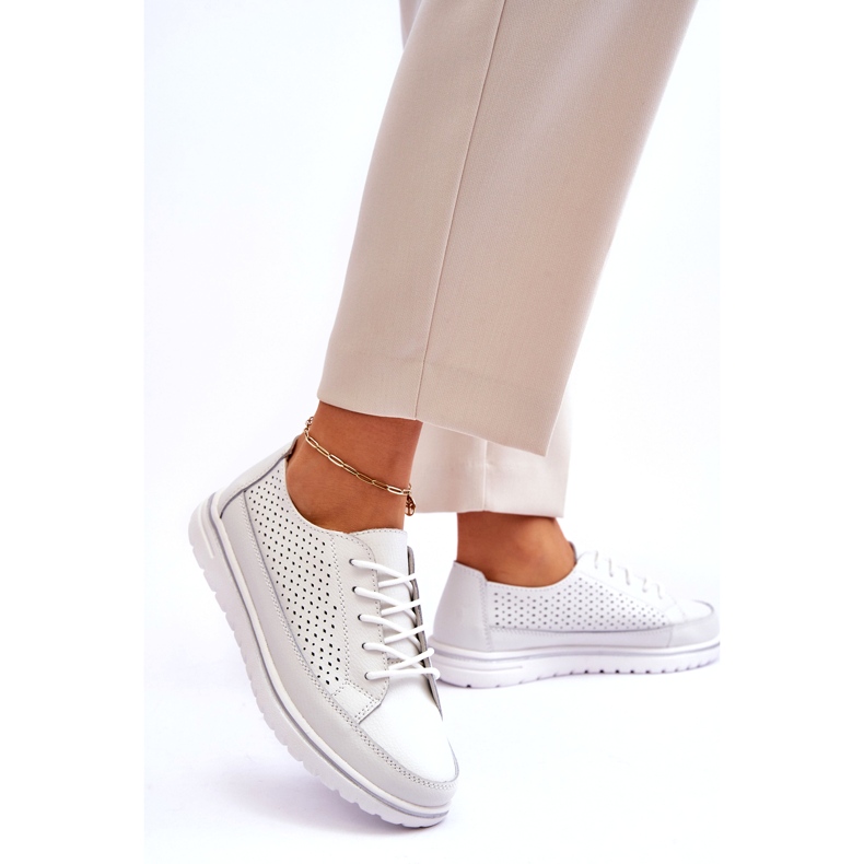 Vinceza Deportivas Mujer Piel Deportivas Deportivas Blancas Elami blanco 4