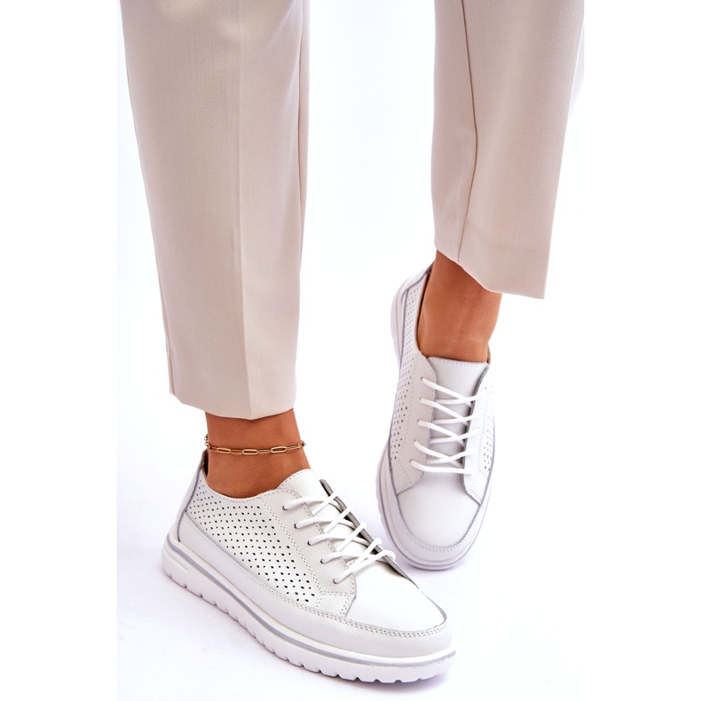 Vinceza Deportivas Mujer Piel Deportivas Deportivas Blancas Elami blanco 6