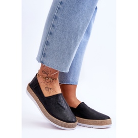 Alpargatas Piel Mocasines Big Star LL276002 Negro 6
