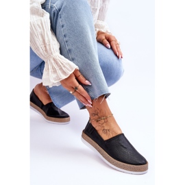 Alpargatas Piel Mocasines Big Star LL276002 Negro 5