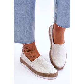 Alpargatas Piel Mocasines Big Star LL276004 Blanco 3