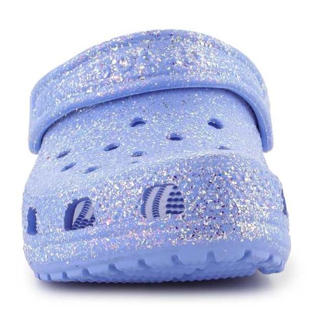 Zuecos Crocs Classic Glitter Clog K Jr 206993-5Q6 azul 1 Zuecos Crocs Classic Glitter Clog K Jr 206993-5Q6 azul 1