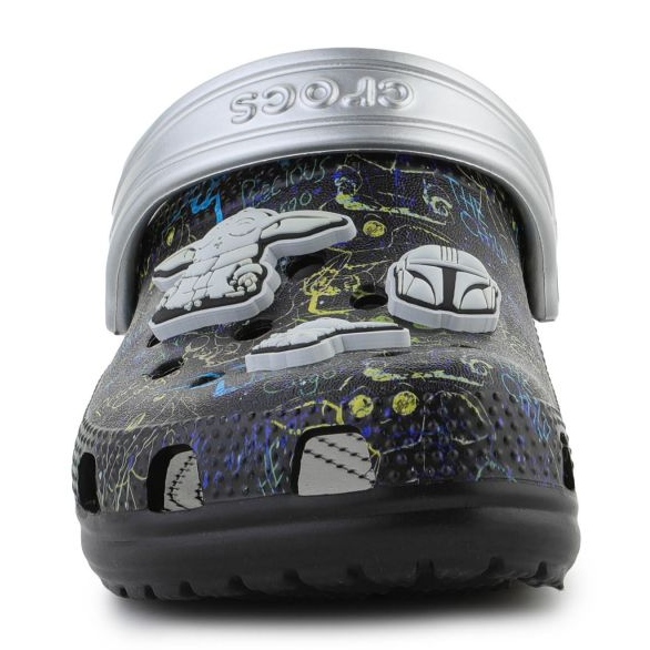 Zuecos Crocs Classic Grogu Clog T Jr 207893-001 negro 1