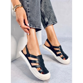 Sandalias de goma de mujer Sammy Black negro 2
