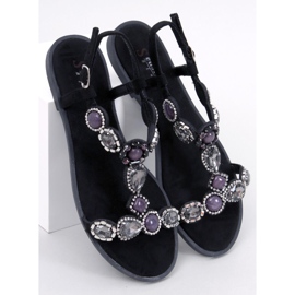 Seastar Sandalias negras con cuentas Jolene negro 5