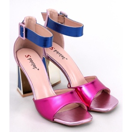 Seastar Sandalias con tacón geométrico de Marshmello Rose rosado 5