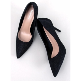 Maineri Negro tacones altos de mujer 1