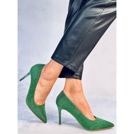 Tacones altos de mujer Maineri Green verde 3