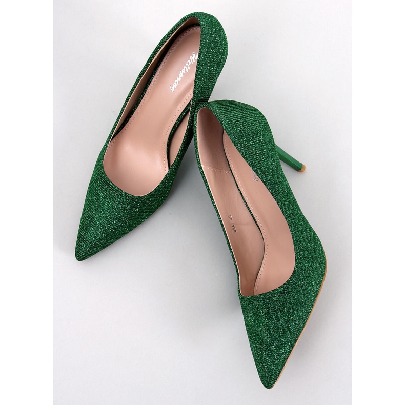 Tacones altos de mujer Maineri Green verde 1