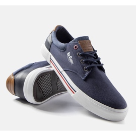 Zapatillas de hombre Lee cooper 23-31-1836M azul marino 2
