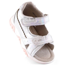 Miss Jr EVE429 sandalias velcro blancas blanco 1