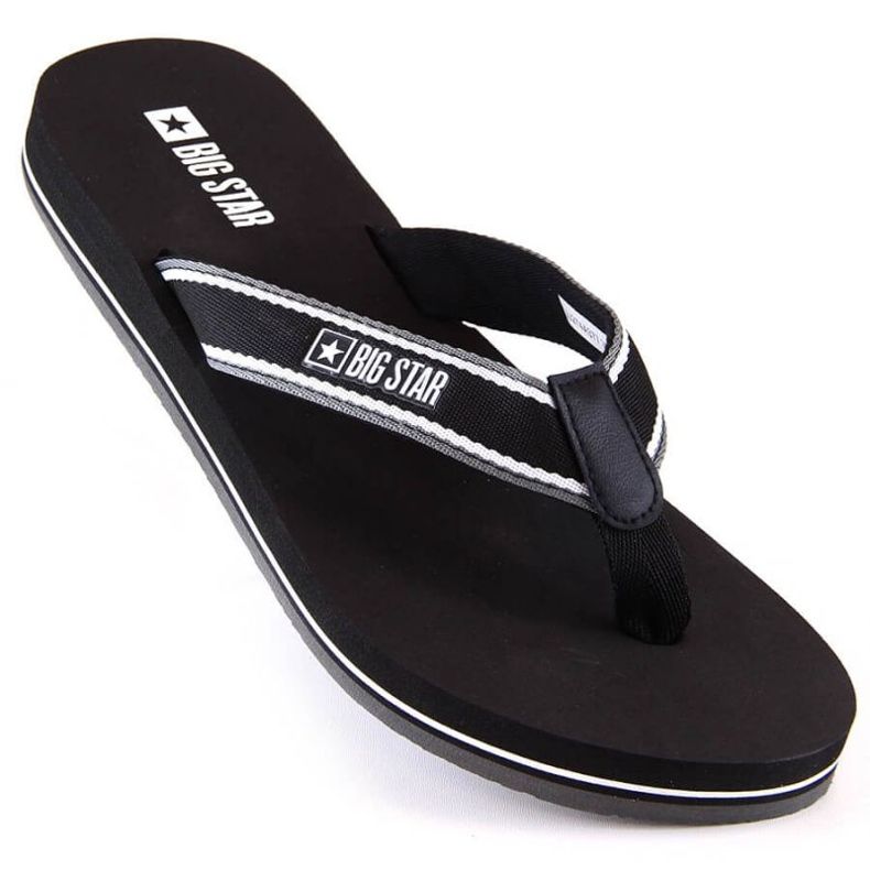 Chanclas planas Big Star W JJ274A377 negro 1