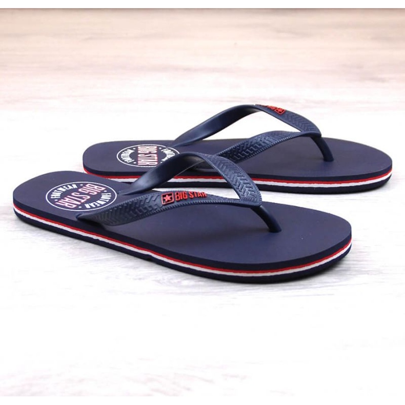 Chanclas Big Star M JJ174537 azul marino 2