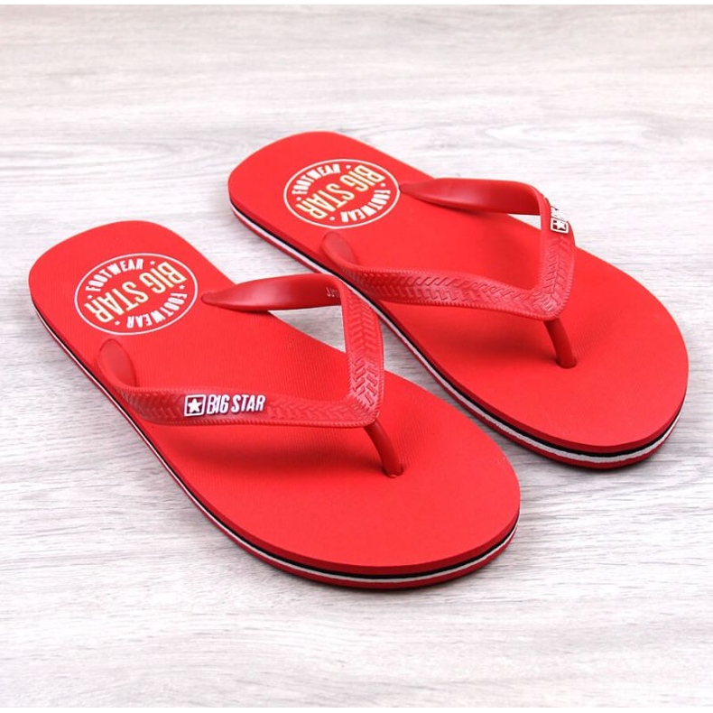 Chanclas Big Star M JJ174538 rojo 1