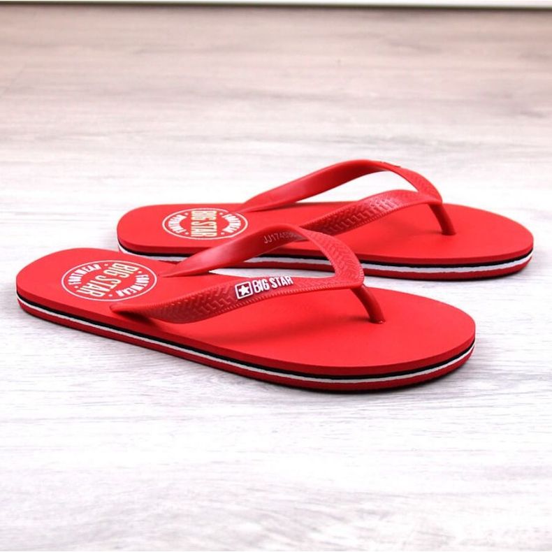 Chanclas Big Star M JJ174538 rojo 2