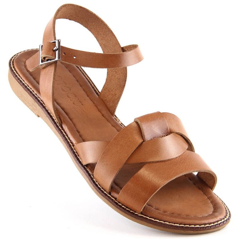 Sandalias romanas Potocki W RS64011 marrón 1