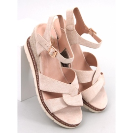 BM Alpargatas beige con cuña Sermon 1