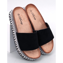 BM sandalias con adornos Donnie Black negro 1