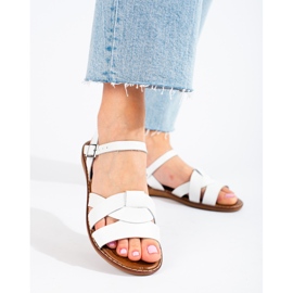 W. Potocki Sandalias mujer piel Potocki blanco 1 W. Potocki Sandalias mujer piel Potocki blanco 1