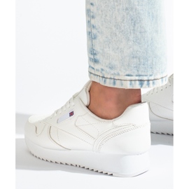 Deportivas blancas de mujer Shelovet blanco 3
